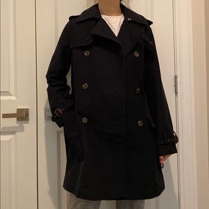 Tommy Hilfiger navy blue trench coat